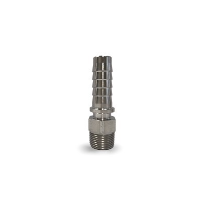 Raccordo con filettatura maschio ANSI/ASME B 1.20.1 (NPT)