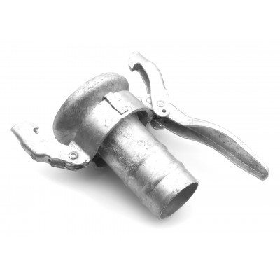 Female fitting with hose shank