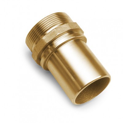 Fitting with male thread EN ISO 228-1 (BSP) - brass