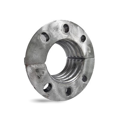 Flanged half shells Volga fra - aluminium