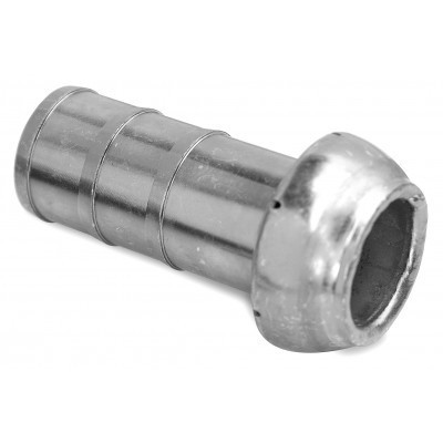 Male fitting with machined hose shank - carbon steel