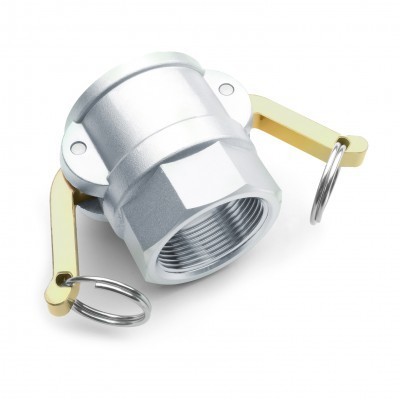 Fitting type D with female BSP thread - aluminium