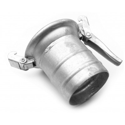 Female fitting with hose shank - carbon steel