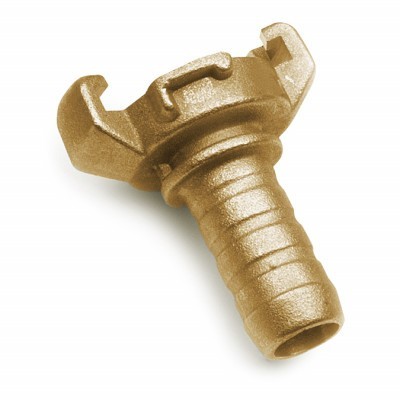 Fitting with serrated hose shank&nbsp;- brass