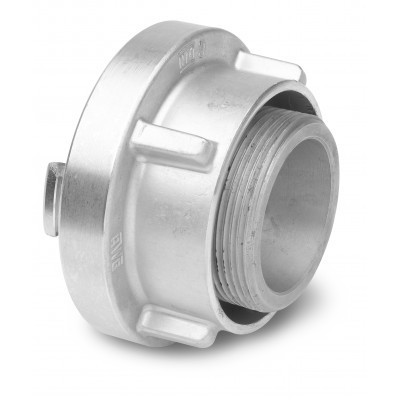 Swivel head fitting with male thread EN ISO 228-1 (BSP) - aluminium