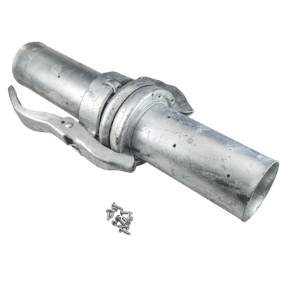 Plaster coupling CP to be applied with screws