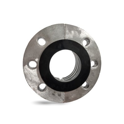 Flanged half shells Volga fra with SBR "L" gasket - aluminium