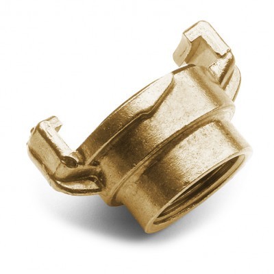 Fitting with female thread EN ISO 228-1 (BSP) - brass