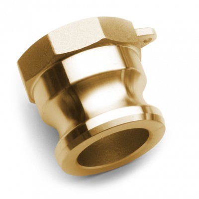 Reducing male adaptor type A 3/4 with female BSP thread G 1/2&nbsp;- brass