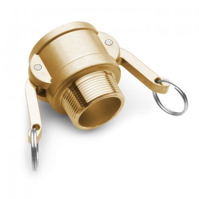 Raccordo tipo B con filettatura maschio BSPT - ottone