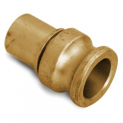 Fitting type E with hose shank - brass