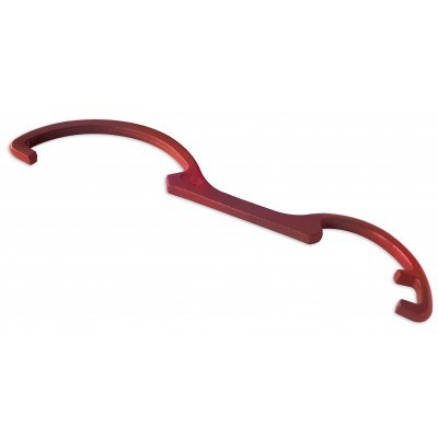 Double spanner - varnished steel