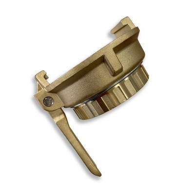 Quick female fitting with locking lever and female thread EN ISO 228-1 (BSP)