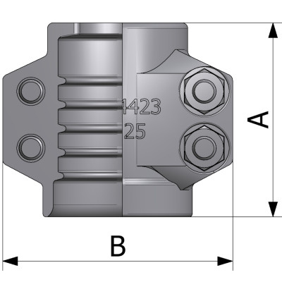 Semi-gusci EN 14423 (DIN 2826) - acciaio inox AISI 316
