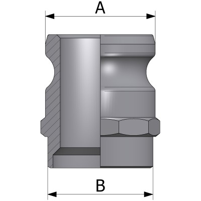 Butt weld fitting type AWB - stainless steel AISI 316